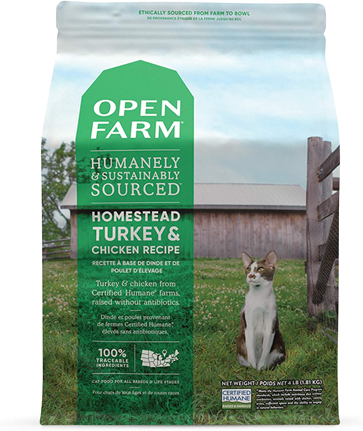 open farm homestead grain free formula