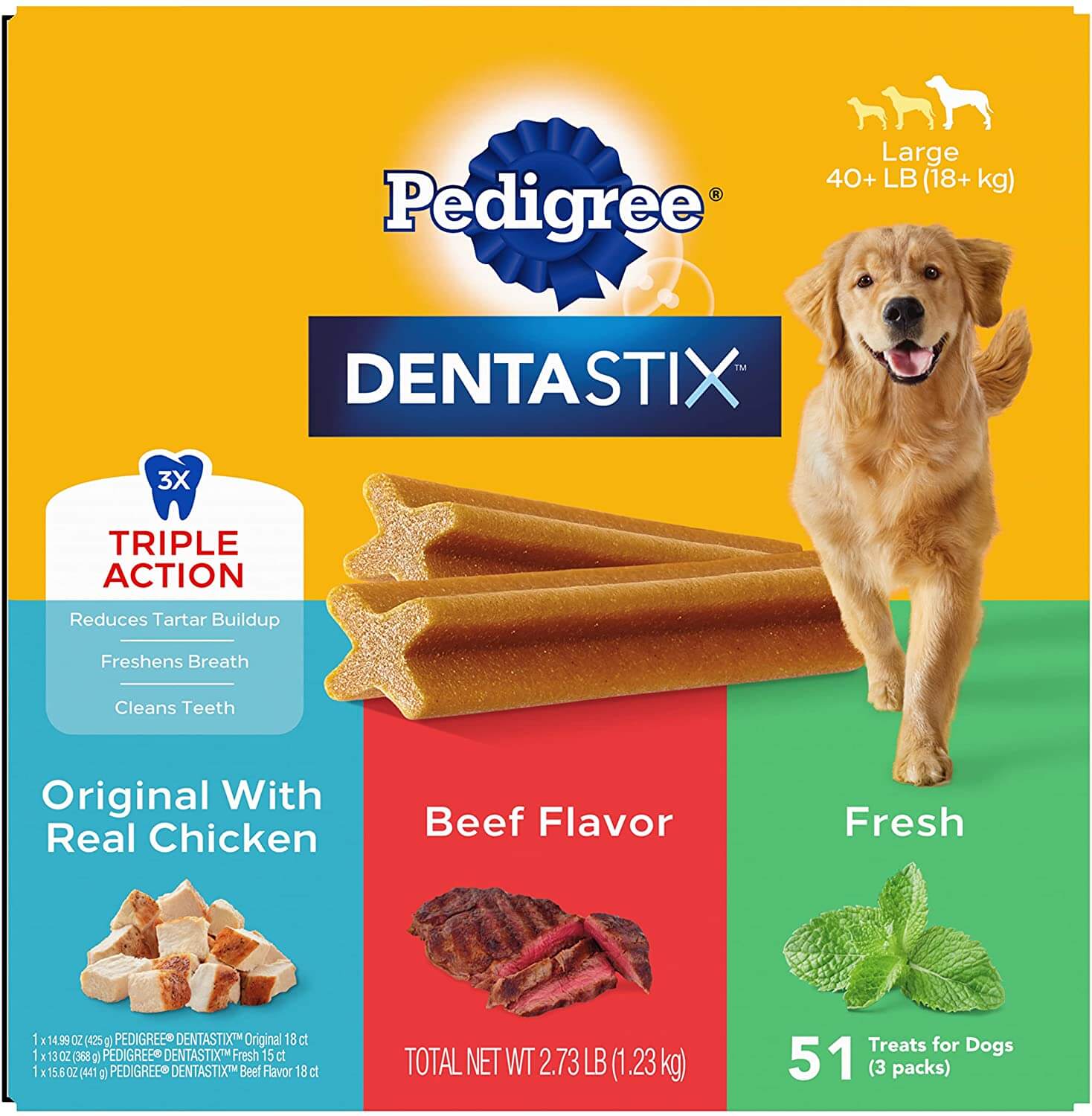 Pedigree Dentastix Large Dog Dental Care Treats