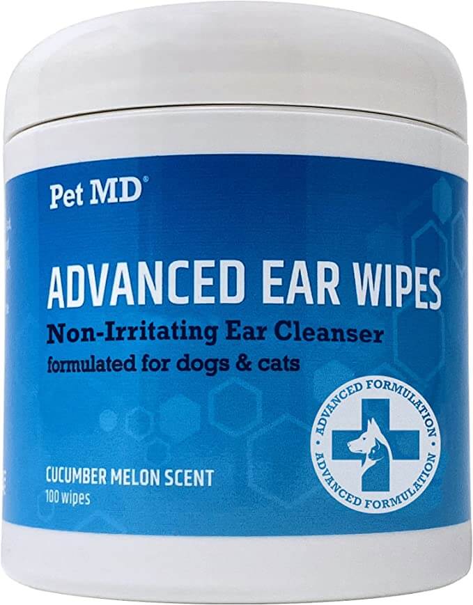 Pet MD Cat Ear Cleaner Wipes