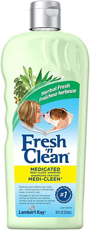 PetAg Fresh 'n Clean Medi-Cleen Medicated Shampoo for Scaling Dandruff