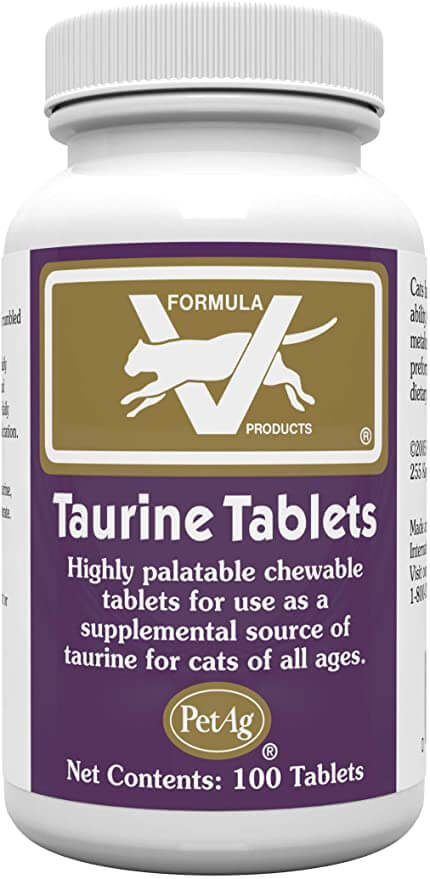 PetAg Taurine Tablets Highly Palatable for Cats