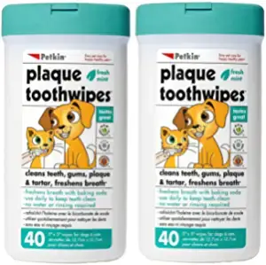 Petkin Plaque Toothwipes
