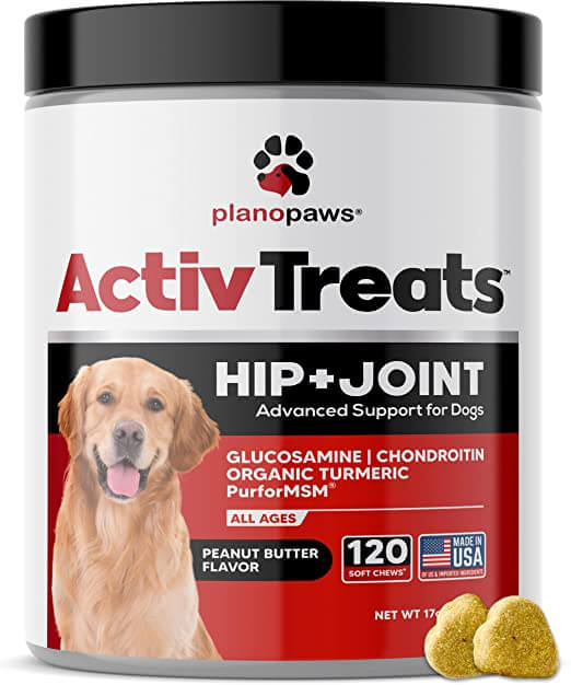 Plano Paws Hip and Joint Supplement for Dogs