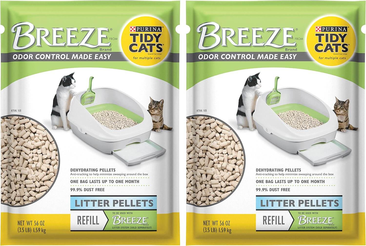 Purina Tidy Cats Breeze Litter Pellets Refill for Tidy Cats System