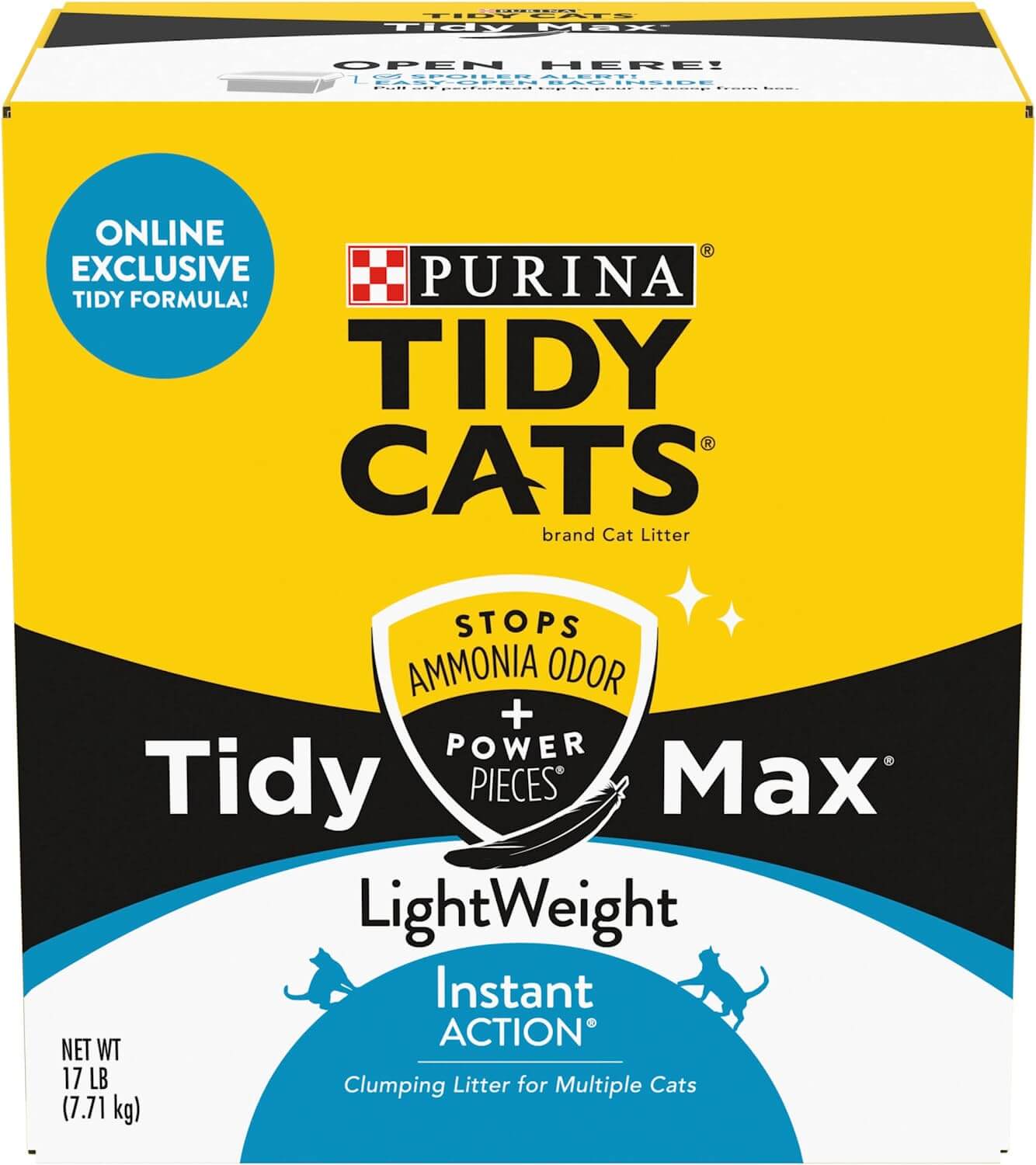 Purina Tidy Cats LightWeight Clumping Cat Litter Tidy Max Instant Action Formula