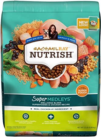 Rachael Ray Nutrish SuperMedleys Wellness Blend Premium Dry Dog Food