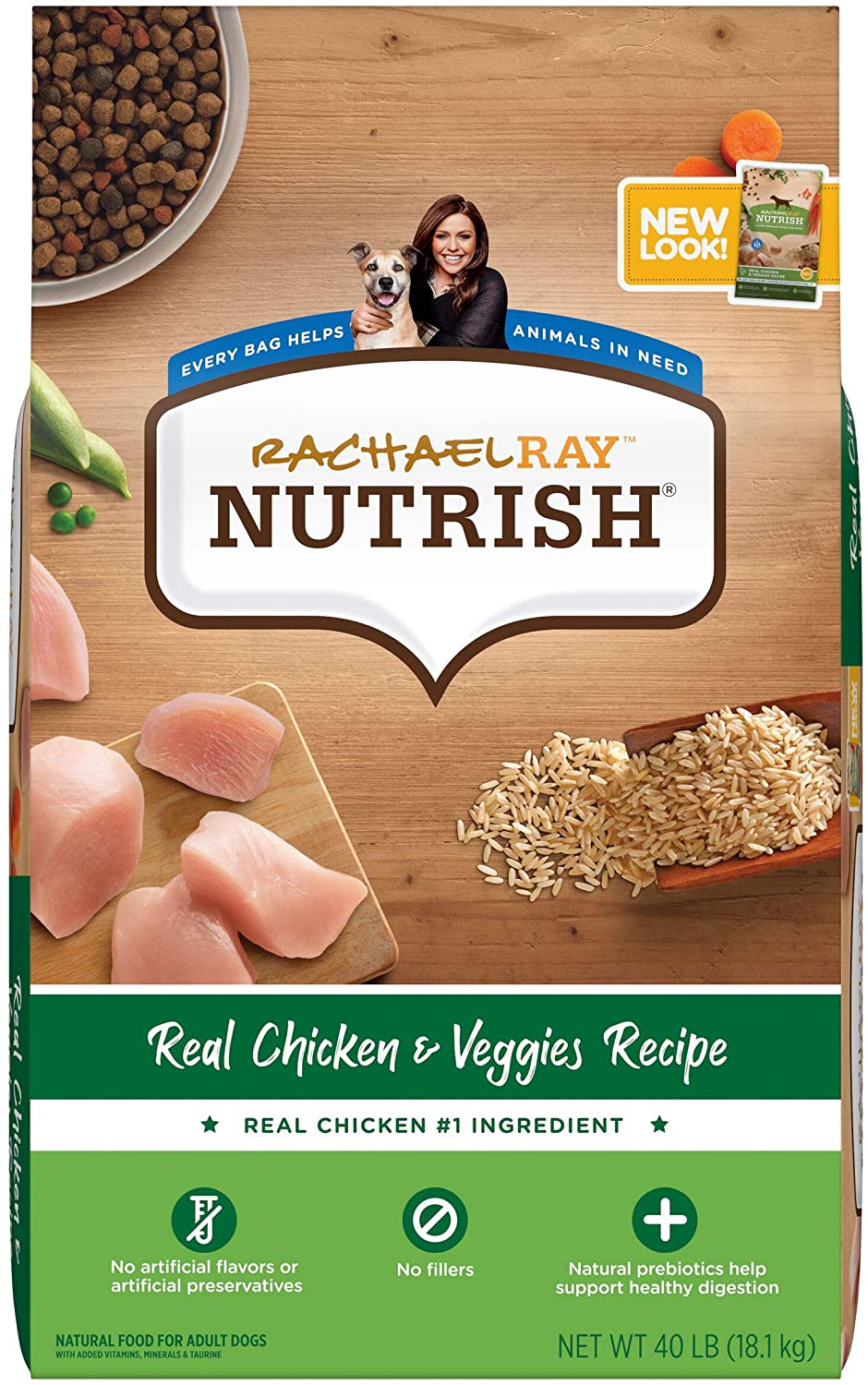 Rachael Ray Nutrish Zero Grain Natural Dog Food 