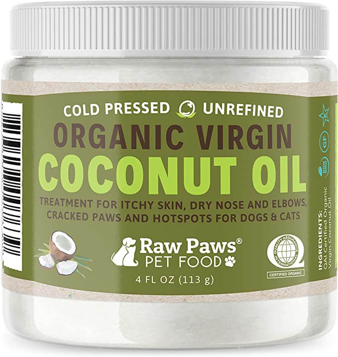 Raw Paws Organic Coconut Oil for Cats