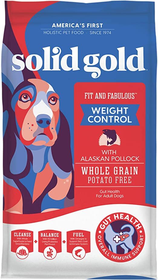 Solid Gold Fit & Fabulous High-Fiber Weight Control Dog Food