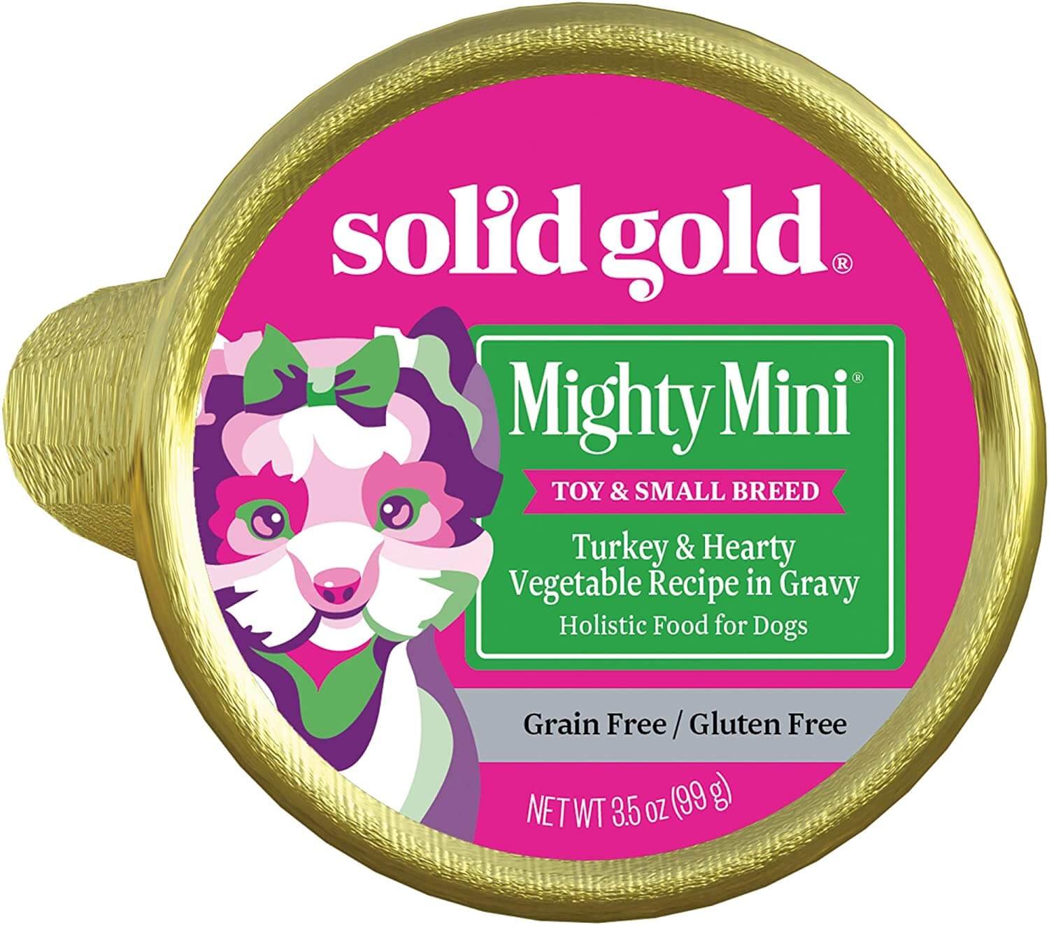 Solid Gold Mighty Mini Toy and Small Breed Wet Dog Food