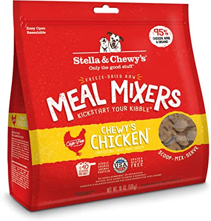 Stella & Chewy's Freeze-Dried Raw Chewy's Chicken Meal Mixers Dog Food Topper