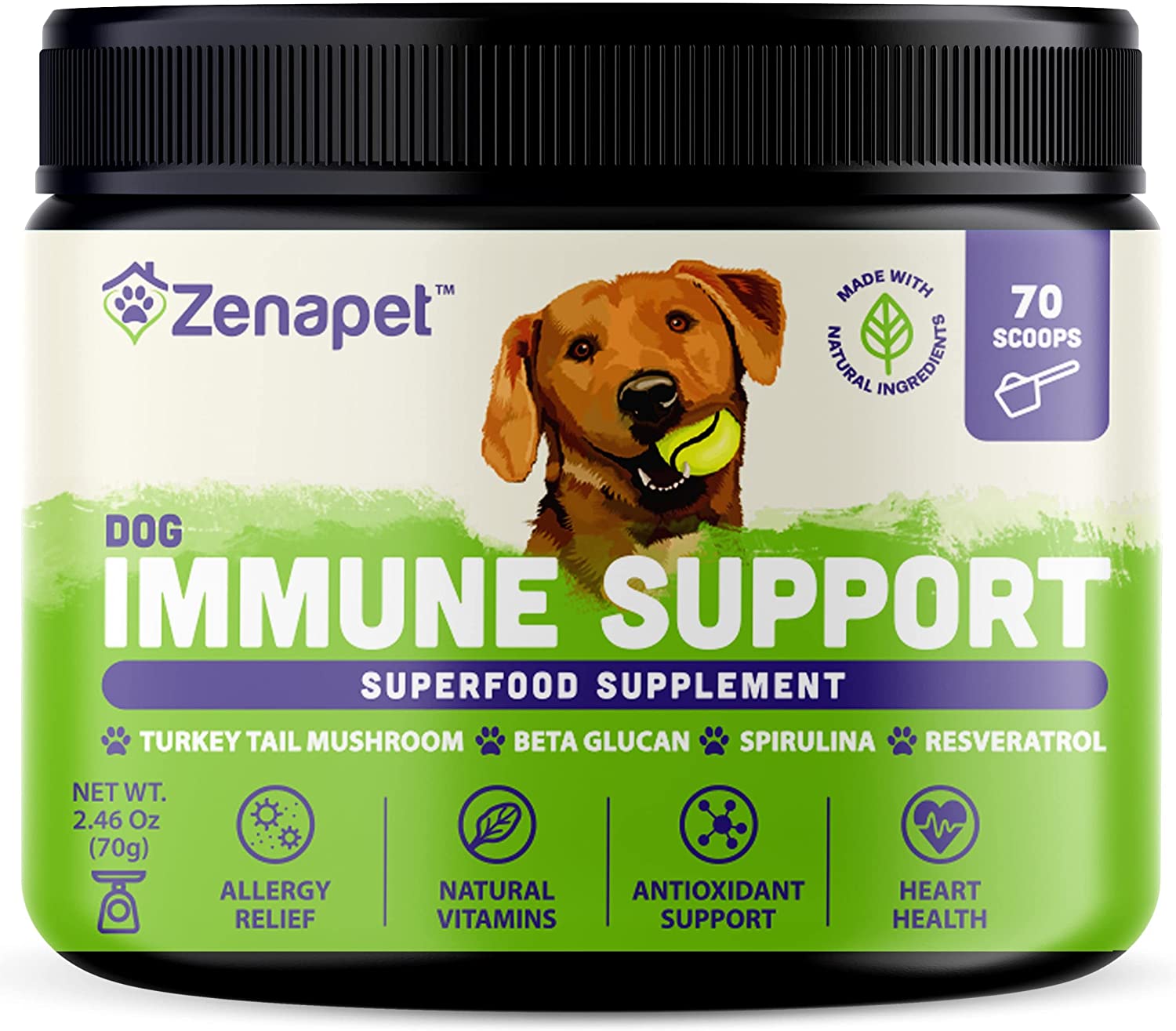 Superfood Allergy Immune Supplement for Dogs