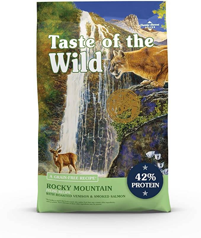 Taste Of The Wild High Protein Real Meat Recipes Premium Dry Cat Food