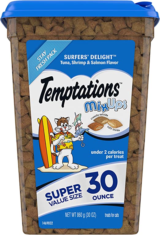 Temptations MixUps Crunchy and Soft Cat Treats
