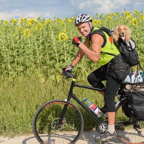 Dog Backpack for Biking