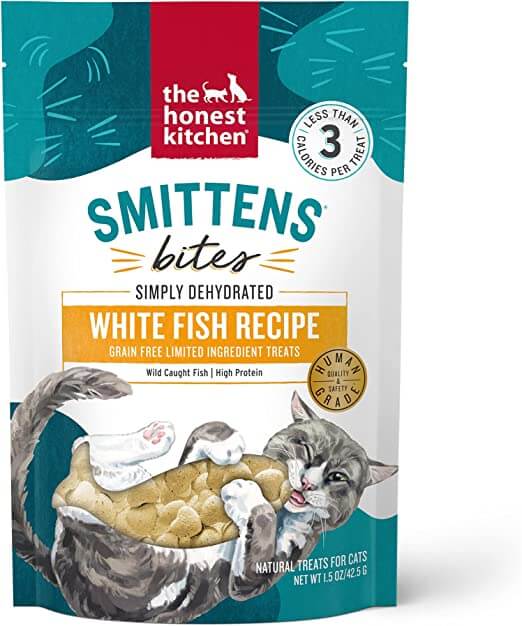 The Honest Kitchen Smittens White Fish Cat Treats