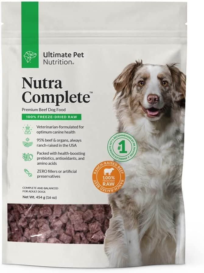 Ultimate Pet Nutrition Nutra Complete Freeze-Dried Raw Dog Food