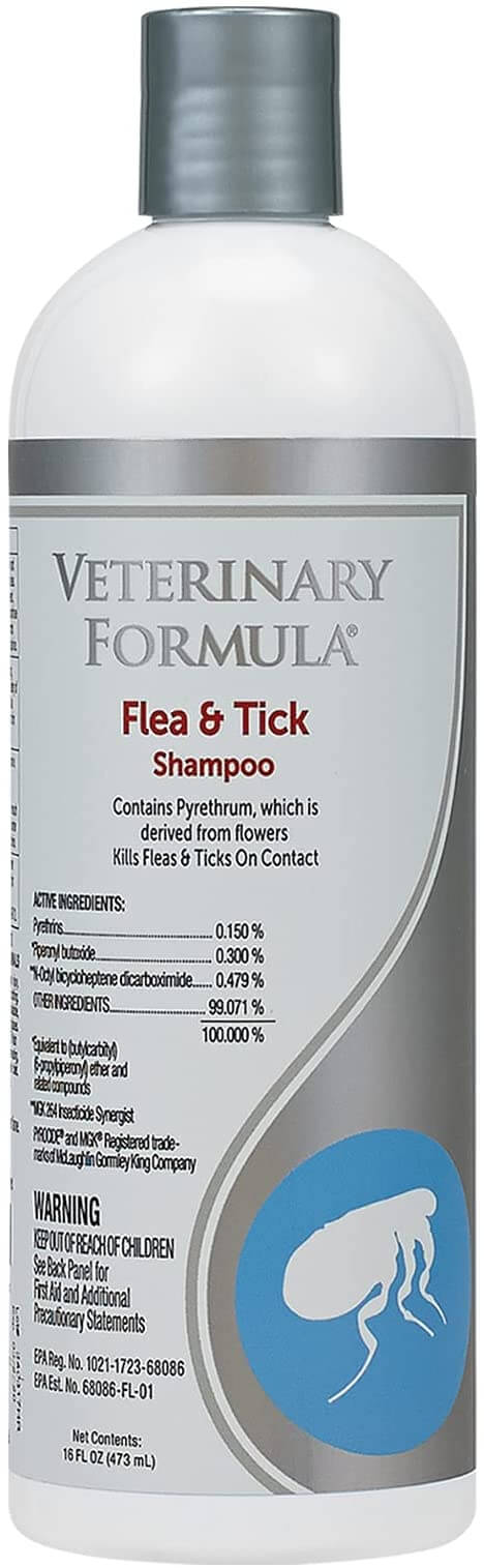 Veterinary Formula Flea and Tick Shampoo for Dogs