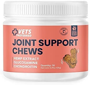 Vets Preferred Hemp Mobility Chews for Dogs