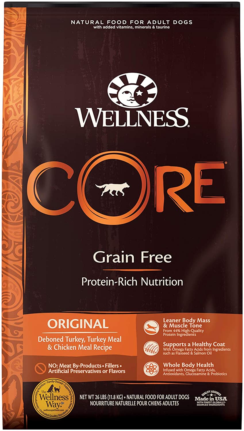 wellness core grain free formula