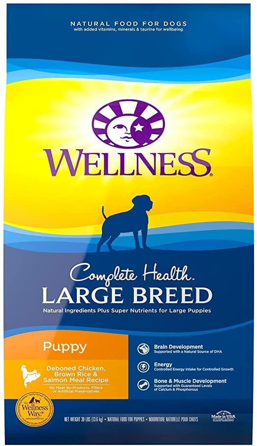 Wellness Natural Pet Food Complete Health Dry Large Breed Puppy Food