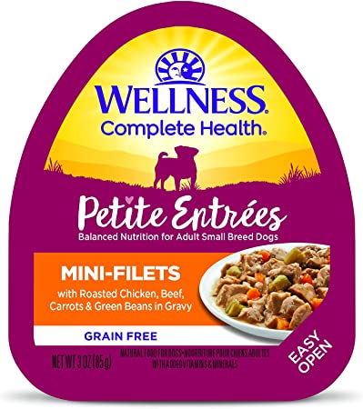 Wellness Petite Entrees Mini Fillets Natural Wet Small Breed Dog Food