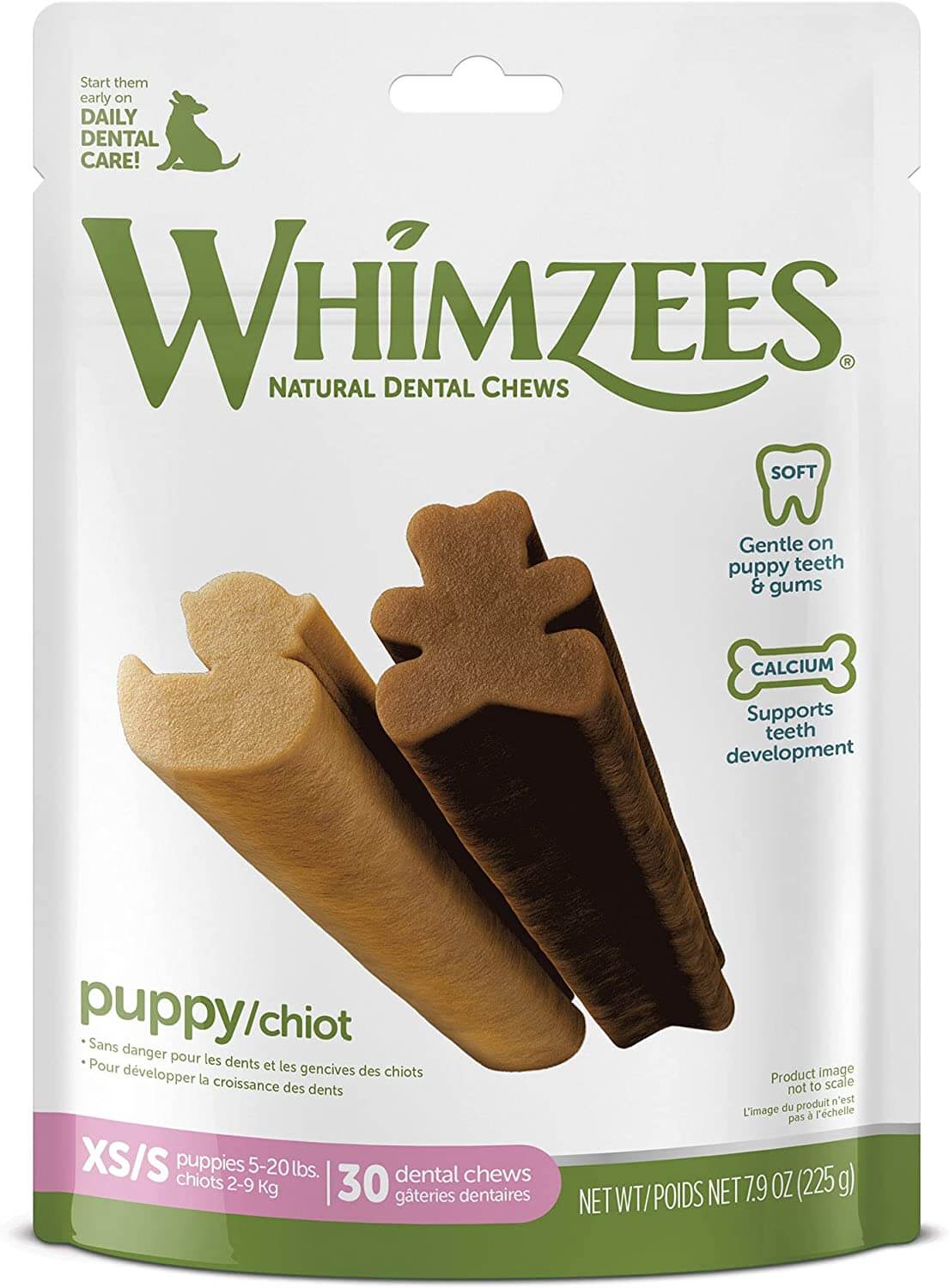 Whimzees Puppy Daily Dental Dog Treats