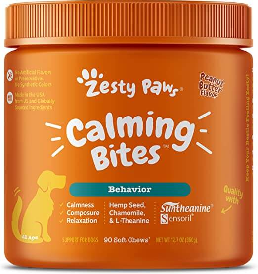 Zesty Paws Calming Soft Chews for Dogs