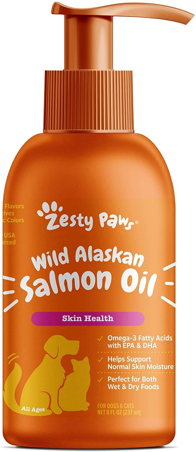 Zesty Paws Pure Wild Alaskan Salmon Oil
