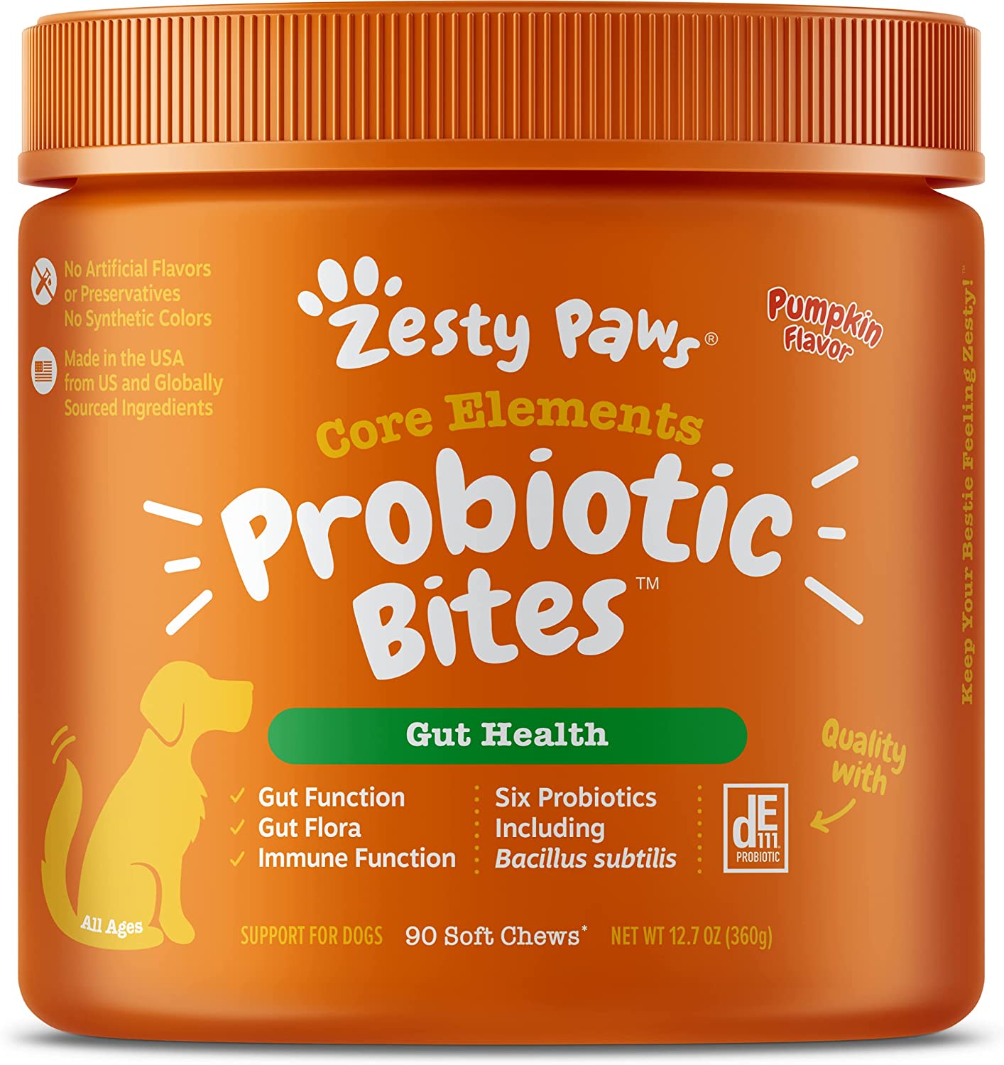 Zesty paws probiotics bites