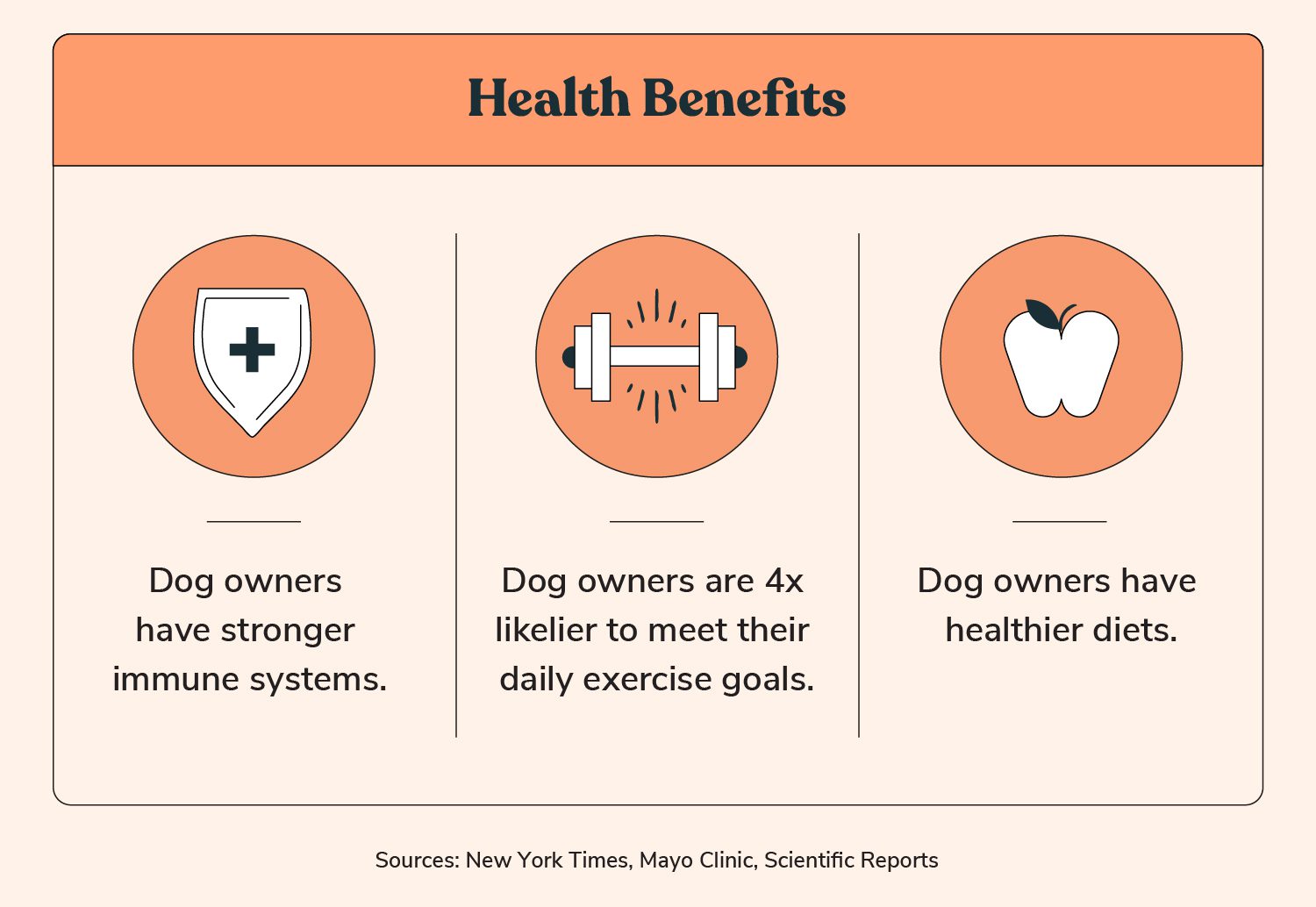 health benefits of having a dog