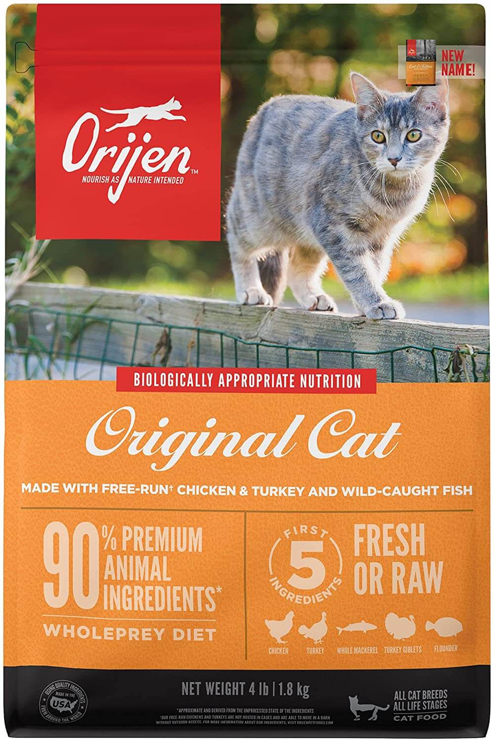 ORIJEN® Premium Grain-Free Dry Cat Food