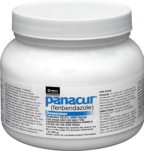 panacur dosage for dogs