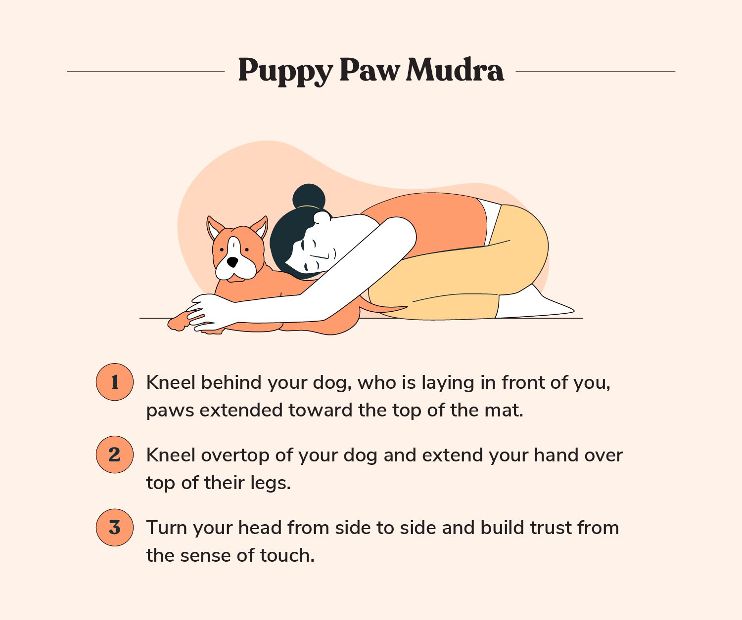 yoga poses with dog