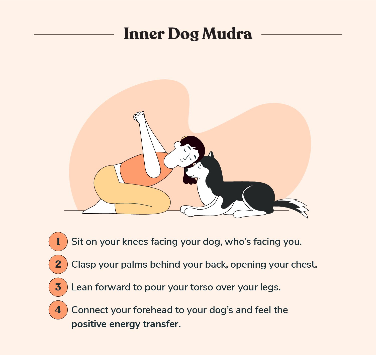 yoga poses with dogs