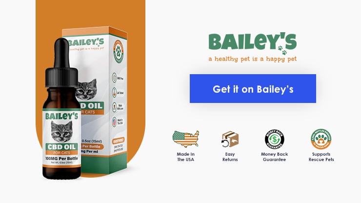 Bailey's CBD Oil for Cats