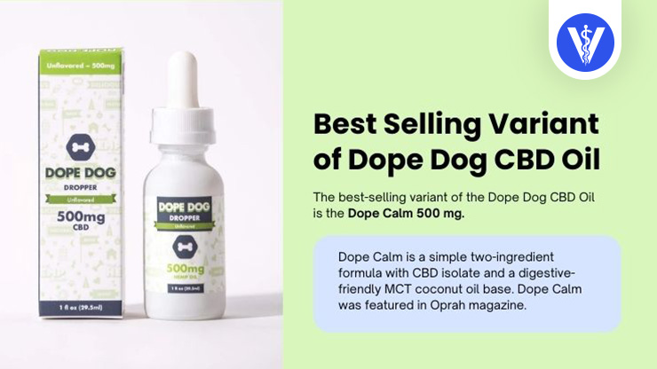Dope Dog CBD Oil Best Selling Variant